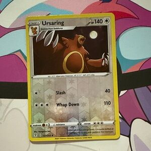 Pokemon Ursaring Card